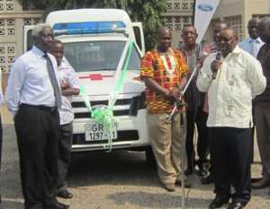 Mechanical Lloyd donates ambulance to MOH