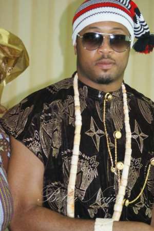 Nollywood Goldenboy Mike Ezuruonye celebrates traditional wedding to his sweetheart Nkechi Nnorom
