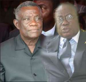 Prez. Mills and Nana Addo