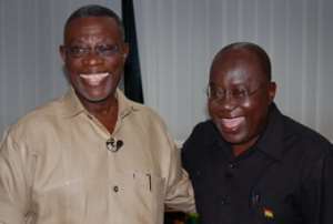 President Mills and Nana Addo