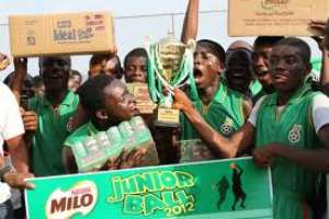 Calvary Preparatory and JHS wins Greater Accra Milo JBC