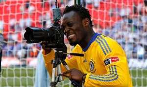 Essien is taking aim at the press