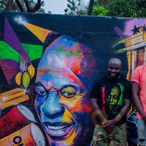 Graffiti Street Art Takes Centre Stage On AU Day