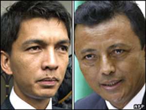 Andry Rajoelina and Marc Ravalomanana