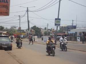 Motor bike, a cherished means of transport in Northern Ghana