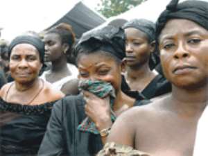 Tears, Grief At Requiem Mass For 34 Accident Victims