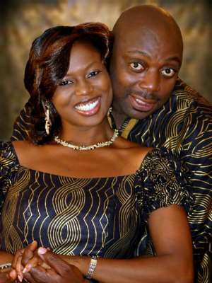 Segun Arinze and wife welcome baby boy