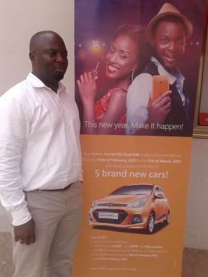 Microsoft Ghana gives away a car in Lumia raffle draw