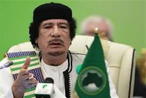 Brother Leader Muammar Gaddafi, our hero