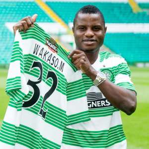 Mubarak Wakaso warms bench on Celtic return in massive win over Ross County