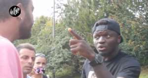 Sulley Muntari in violent rage at television presenter in Italy – 'I will break your face'