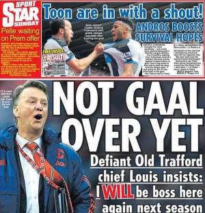 Today's newspaper gossip: Leicester plan for William Carvalho, LVG says he's still at post