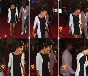 Jim Iyke and Nadia definitely have something going on