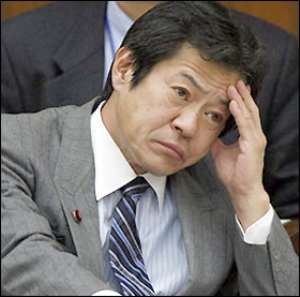 Japan's 'Drunk' Minister Quits