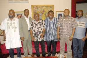 Four flagbearers salute Akufo-Addo