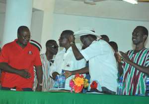 Key members of the party including President Mills, Vice-President John Mahama, General Secretary Asiedu Nketia and party chairman Kwabena Adjei played a major role in the success of the congress