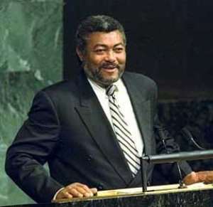 Ex-President Rawlings Goodwill Message