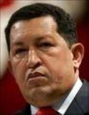 President Chavez freezes ties with Columbia