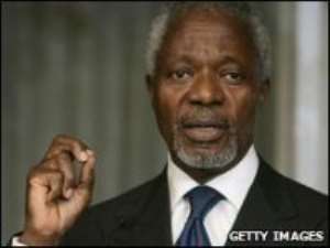 Annan in Kenya to assess reform