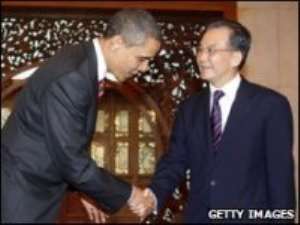Trade talks end Obama China trip