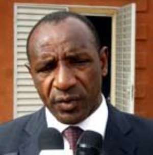 Burkina Fasos Defence Minister visits Ghana
