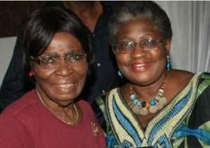 Nigerian Finance Minister, Ngozi Okonjo-Iweala and Her Mother, Kamene Okonjo