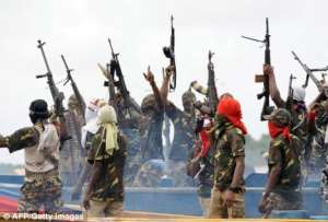Niger-Delta Militants in Nigeria