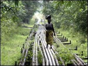 Armed men have been fighting for oil wealth in oil-rich Northern Nigera