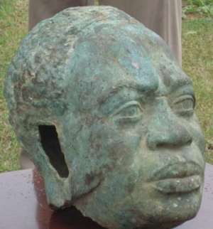 Broken Head; Broken Arm- Leave Nkrumah s Statue Alone...