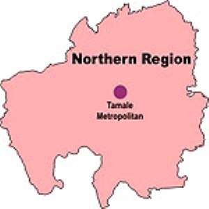 Map of Northern Region