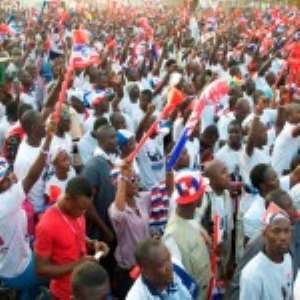 NPP Supporters Stage Demo At Kwesimintsim
