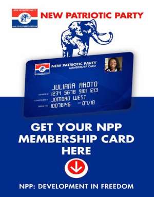 Afoko Launches Npp New Membership Card