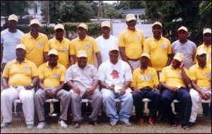 Some of the old Black Stars players