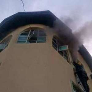 Yinka Ayefeles Ibadan House Gutted By Fire