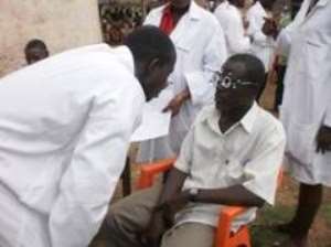 Church marks first anniversary with free eye screening for traders