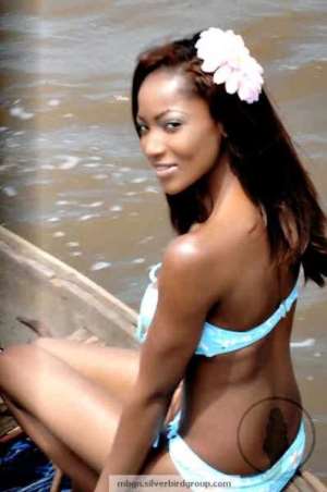 2011 MBGN Winner, Silva Nduka Floats Hair Store