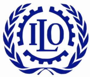 ILO Logo blue