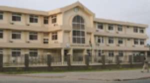Administration block of the Korle-Bu Teaching Hospital