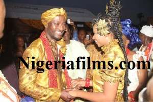 PICTURES: Nollywood Stars Missing At Nse-Ikpe Etim's Traditional Wedding