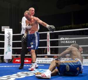 Ushona retains WBO Africa title by stopping Ebenezer Lantei Lamptey