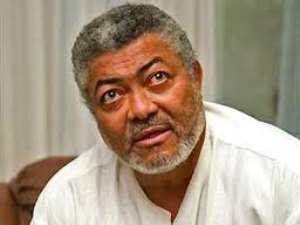 Finally, Jerry Rawlings Gets Democratic Shower
