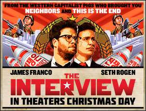 Sony comedy The Interview opens