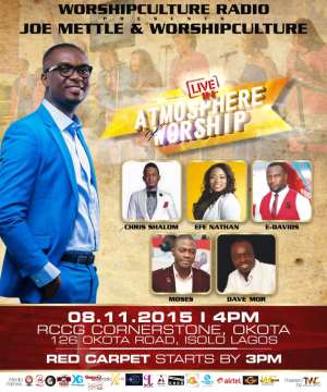 Worshipculture Radio Set For Atmosphere Of Worship AOW2015 Concert And Unveiling Of TWC Magazine