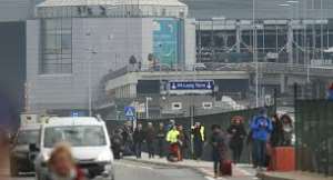 At least 13 dead in Brussels after airport, subway blasts