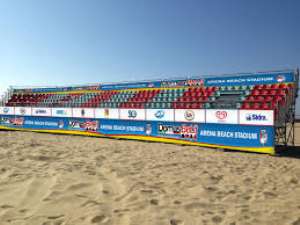 President Nyantankyi promises Beach Soccer an Arena