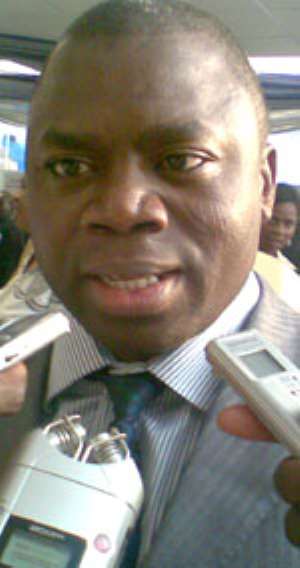 Mr. Alhassan Andani,  General Manager of Stanbic Bank