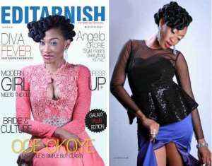 Oge Okoye Covers Editarnish Fashion Magazine