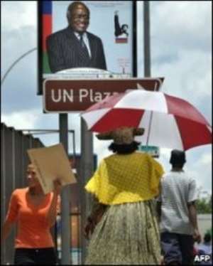 Rows hit Namibia ahead of polls