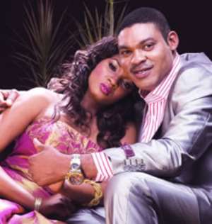 ACTRESS OMOTOLA JALADE EKEINDE AND HUBBY OFF TO UK TO REKINDLE THEIR LOVE