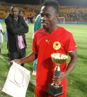 Agent to ask GFA to nominate Augustine Okrah's  'rabona goal' for 2016 FIFA Pusks Award